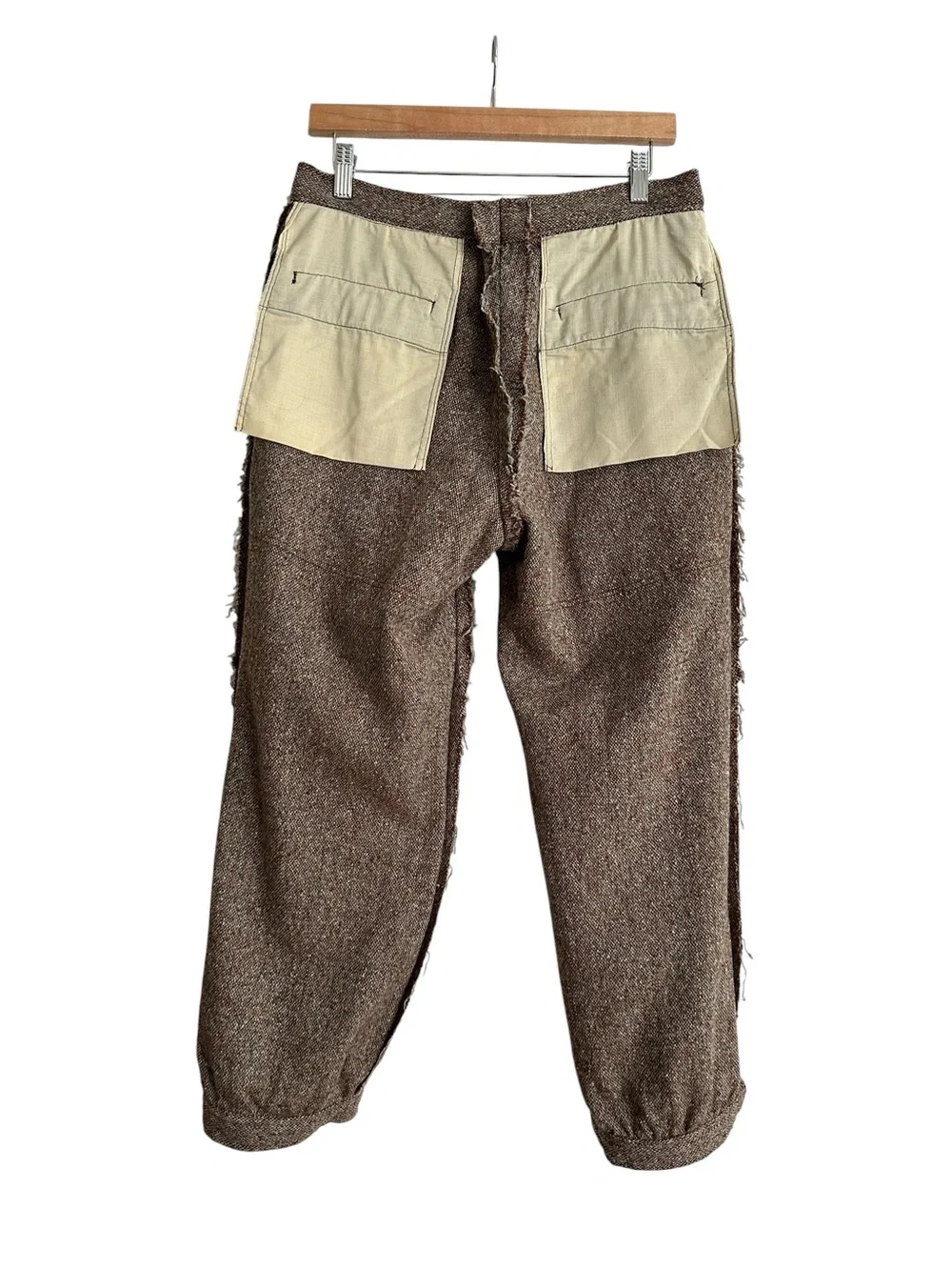 Vintage 50s Wool Tweed Knickerbocker Plus Fours Golf Pants Talon Zip 30 Waist